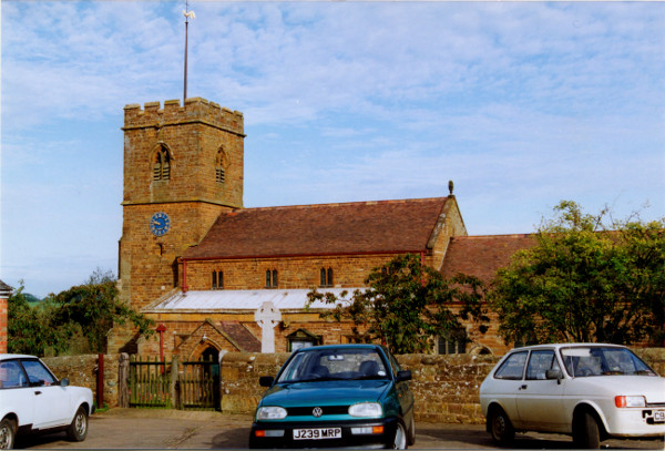 Front View of St Mary’s Church, Woodford Halse