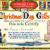 Thumbnail: Christmas day gifts certificate issued to Nora Furniss 1915.