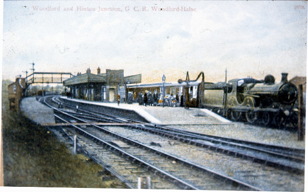 Woodford and Hinton Station.