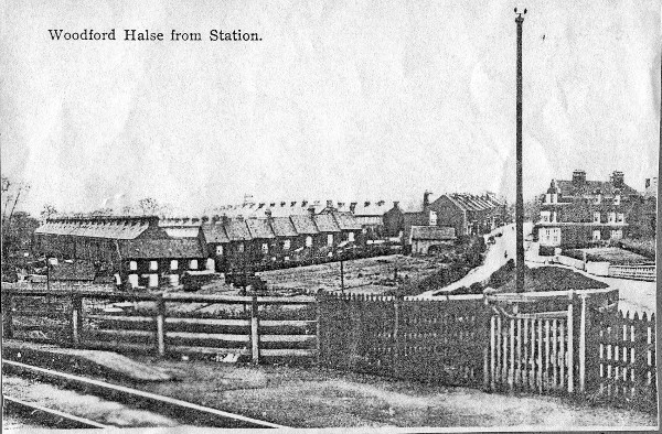 View of White Hart and Station Road from Station