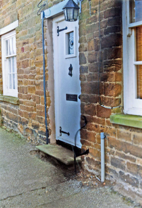 Boot Scraper Down School Street Woodford Halse Archive