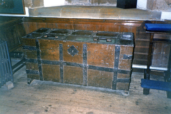 Parish Chest kept in St Mary's