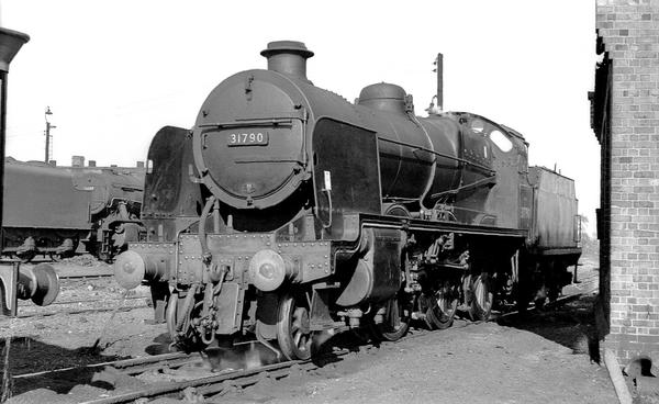 Locomotive 31790 in Woodford Halse Yard