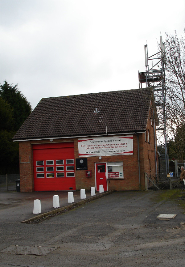 Woodford Halse Fire Station File Book 001 Woodford Halse Archive