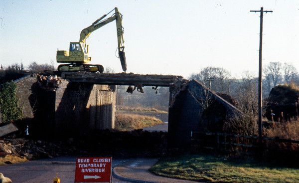 Demolition of &ldquo;Bike Shed&rdquo; Bridge Byfield Road.