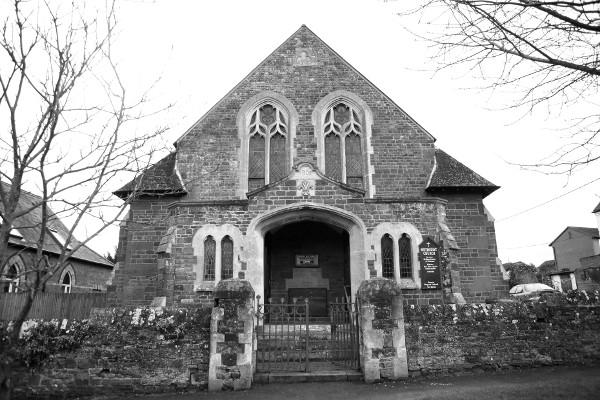 Front View of Methodist Church