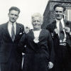 Thumbnail: The Ward Family 1935, Mother Harriet, and sons Louis and Percy Ward.